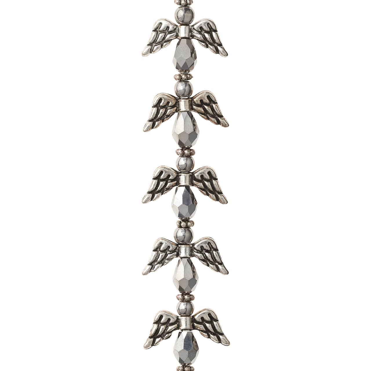 Glass & Metal Angel Beads by Bead Landing™
